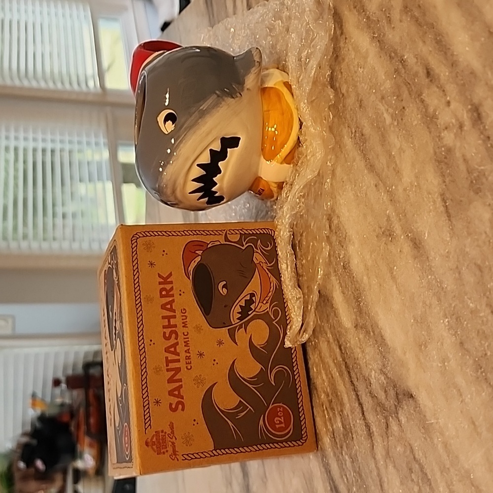 Santa Shark Tiki Mug